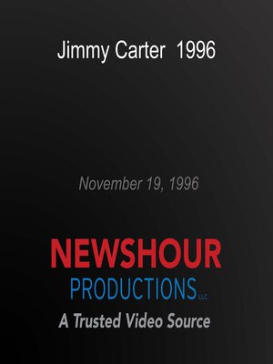 cover image of Jimmy Carter, 1996